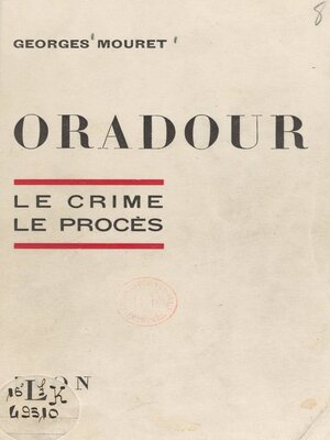 cover image of Oradour